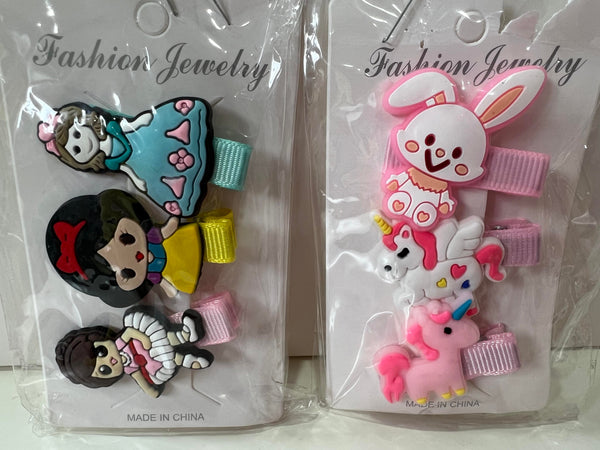 Cute Character Hair Clip (Assorted)