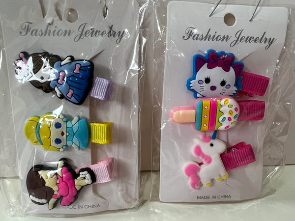 Cute Character Hair Clip (Assorted)