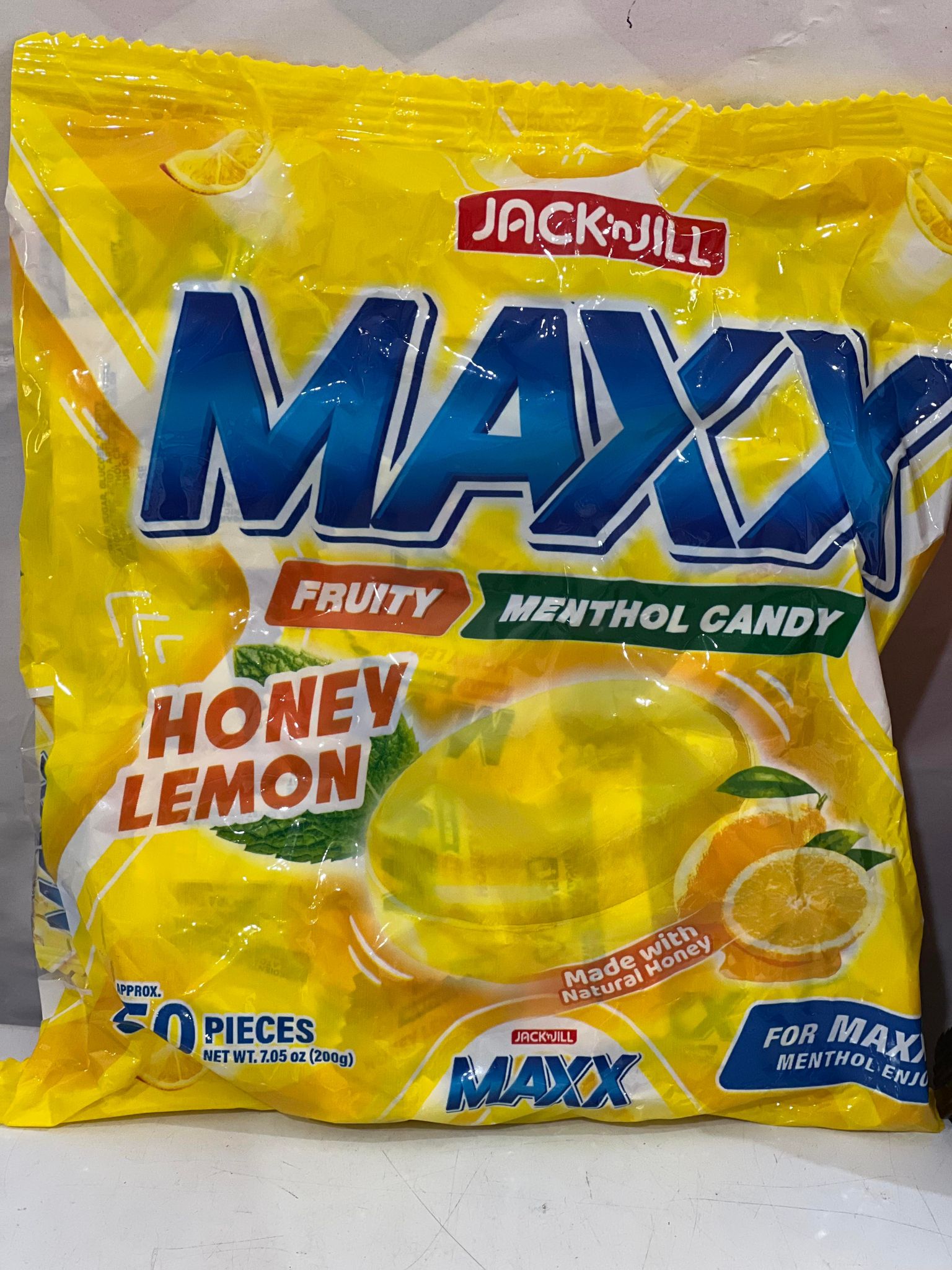 Maxx Menthol Candy Honey Lemon