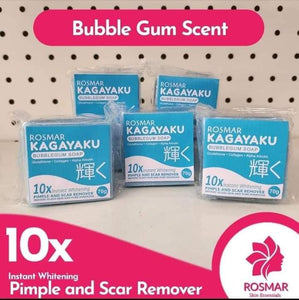 Rosmar Kagayaku Bubble Gum Soap (Blue)