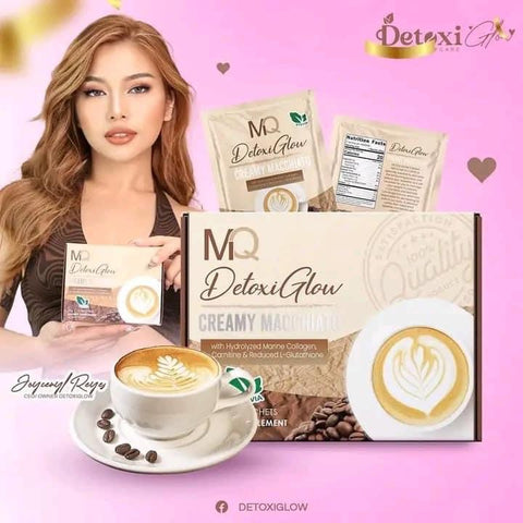 MQ Cosmetics DetoxiGlow Premium Coffee Creamy Macchiato