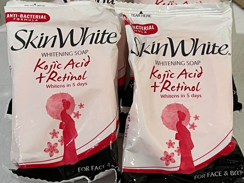 SkinWhite Whitening Soap Kojic Acid + Retinol