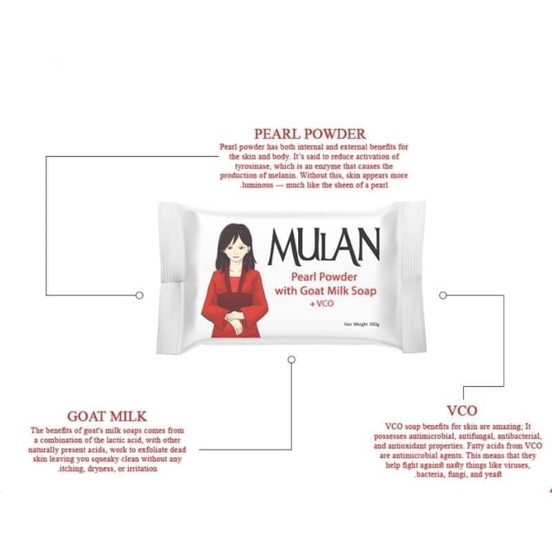 Mulan Pearl Powder with Goat Milk Soap + VCO Dea's Kitchen and Pinoy Delicacies Mulan Pearl Powder with Goat Milk Soap + VCO Dea's Kitchen and Pinoy Delicacies