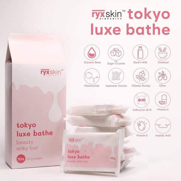 Ryx Skin Tokyo Luxe Bathe Beauty Milky Bar 70g