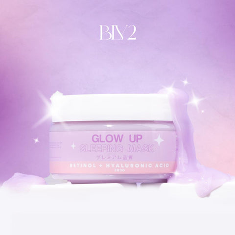 BLV2 Glow Up Sleeping Mask (Retinol + Hyaluronic Acid)