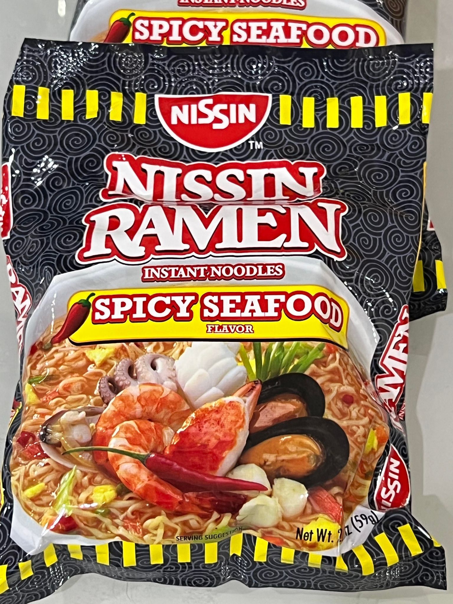 Nissin Ramen Spicy Seafood