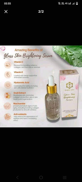 Gorgeous Glow Glass Skin Brightening Serum