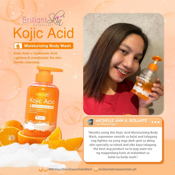 Brilliant Skin Kojic Acid Moisturizing Body Wash