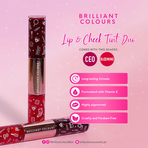 Brilliant Lip & Cheek Tint Blooming CEO Duo