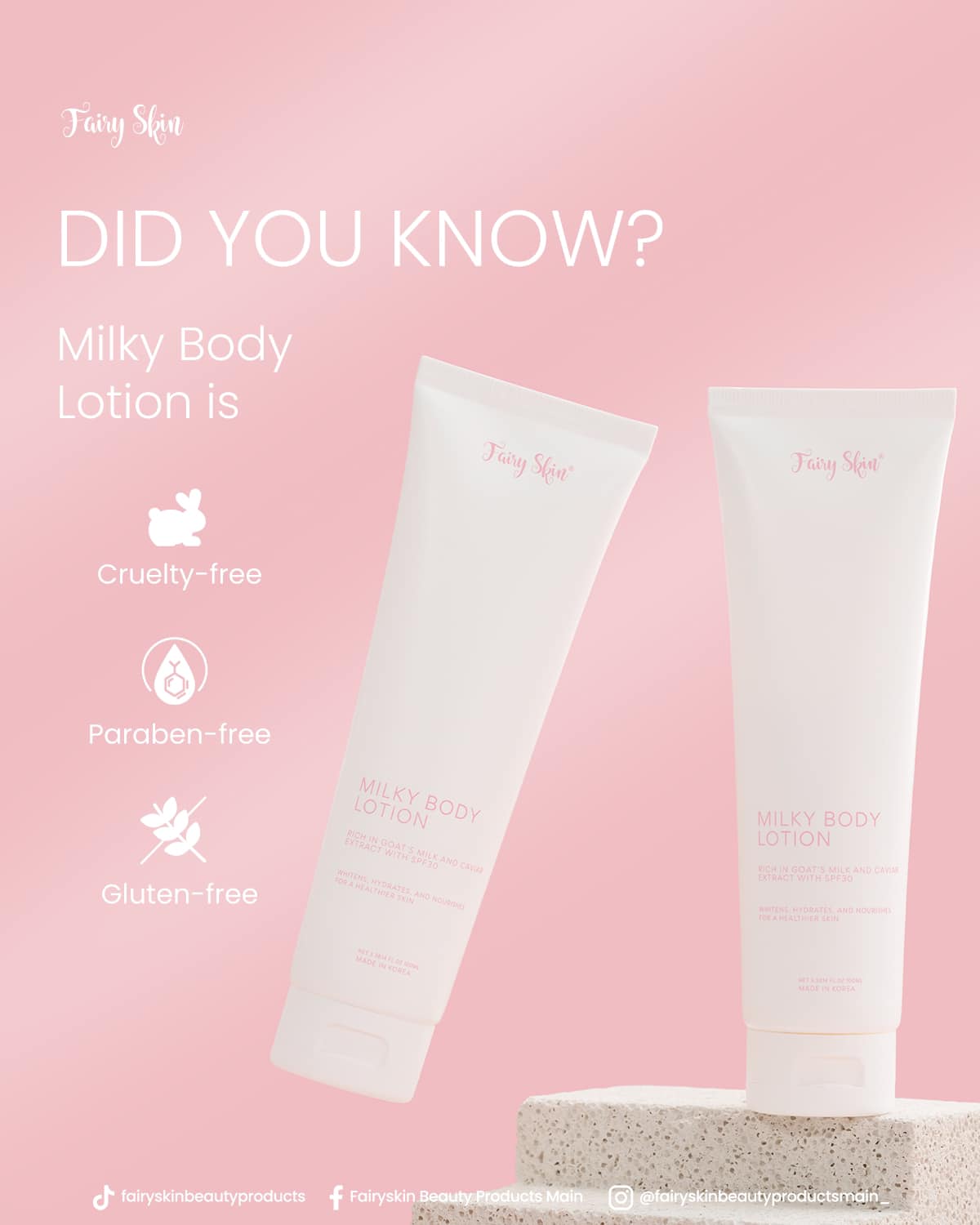 Fairy Skin Milky Body Lotion