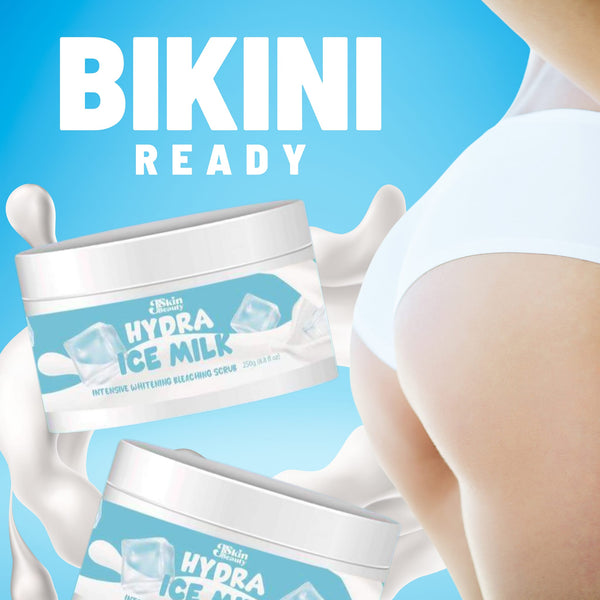 JSkin Beauty Hydra Ice Milk Intensive Whitening Bleaching Scrub