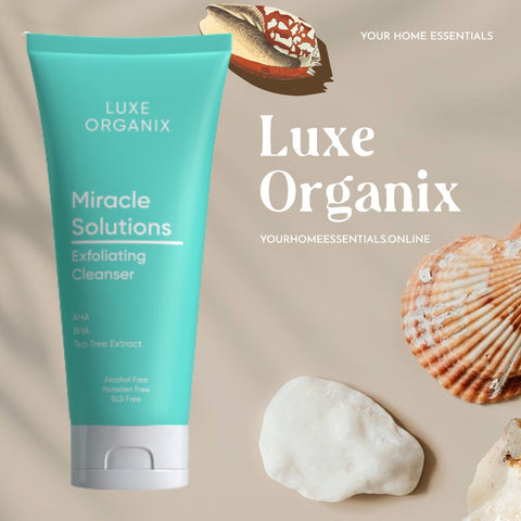 Luxe Organix Miracle Solutions Exfoliating Cleanser