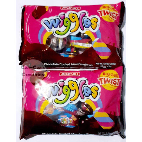 Wiggles Chocolate Coated Marshmallows
