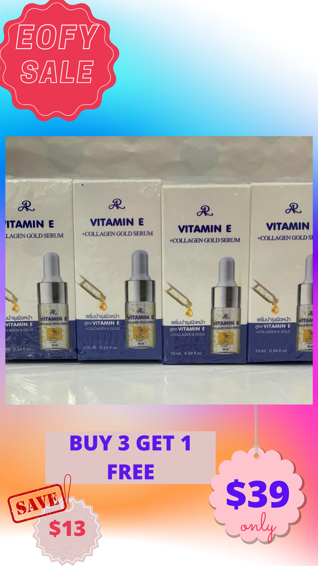 Vitamin E Collagen Gold Serum