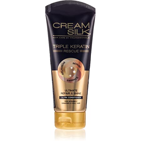 CREAMSILK Triple Keratin Rescue Conditioner Ultimate Repair & Shine 350 ml