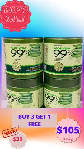 Aloe Vera 99% Hair Repair Film