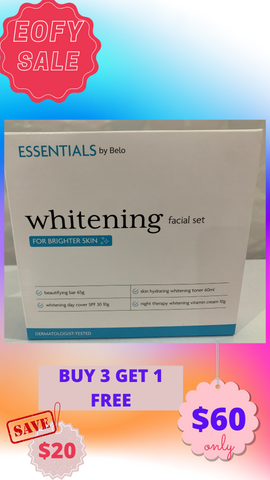 Belo Essentials Whitening Facial Set