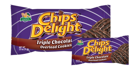 Chips Delight Triple Chocolate Overload Cookies