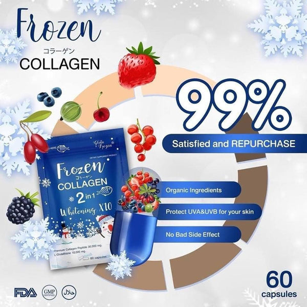 Frozen Collagen 10X Whitening 60 Capsules