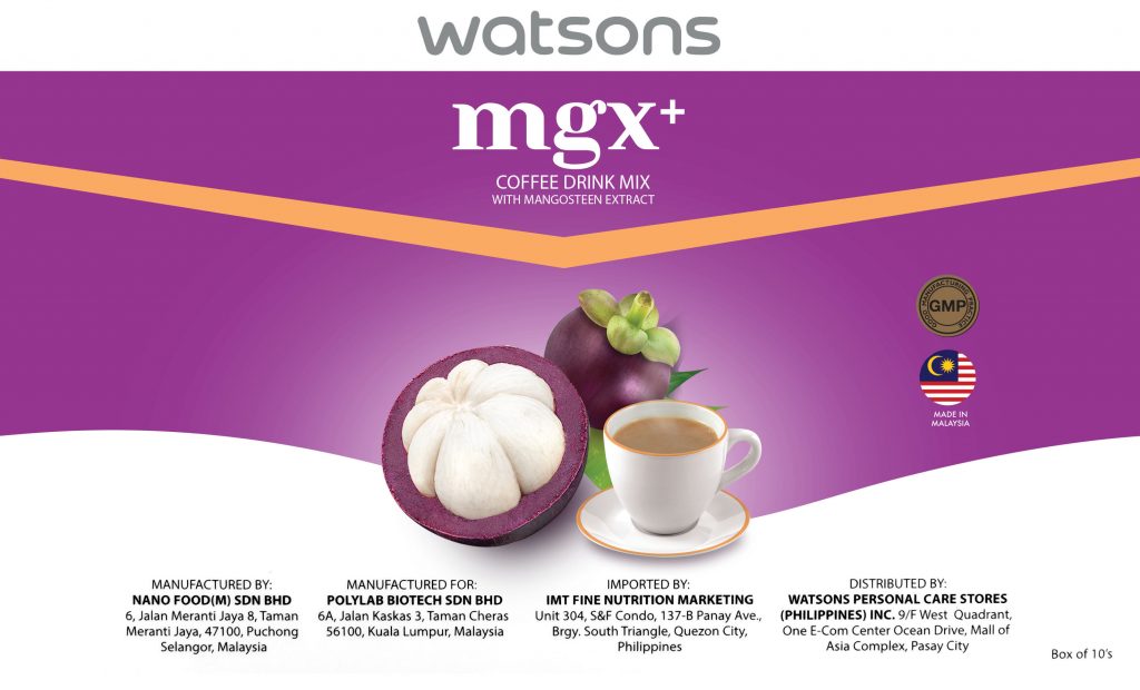 Watsons Mangosteen Coffee Mix