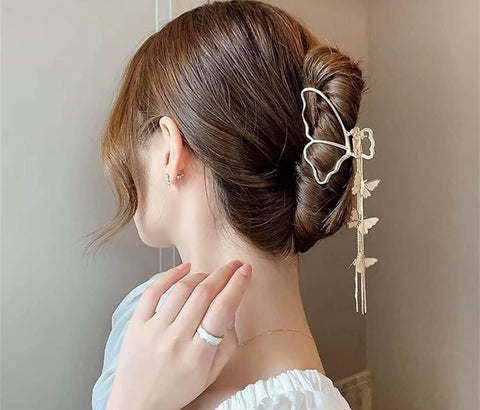 Hair Clamp with Pendant