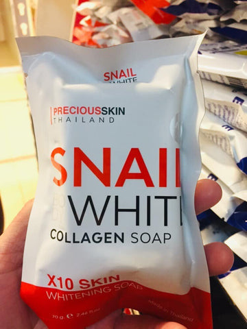 Snail White Collagen Soap x10 Skin Whitening Soap