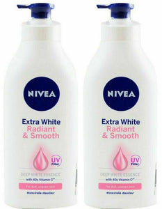 Nivea Extra White Radiant Smooth 550 mL