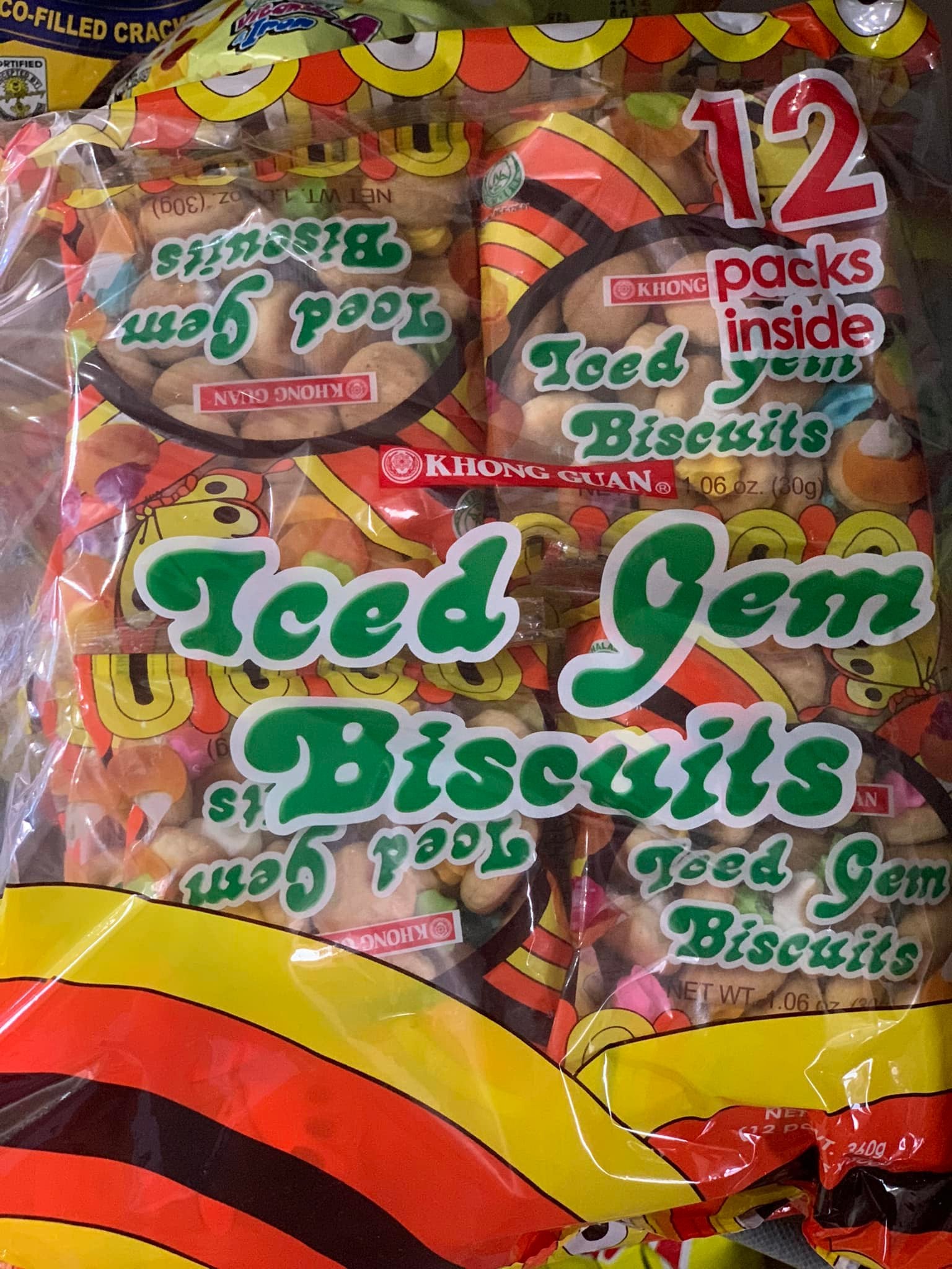 Iced Gem Biscuits