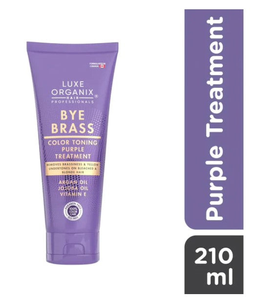 Luxe Organix Bye Brass Purple Conditioner