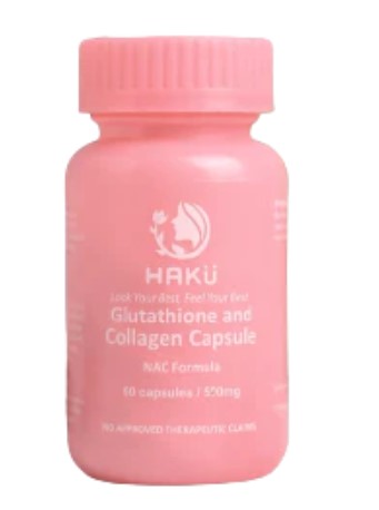 Haku Glutathione and Collagen Capsules
