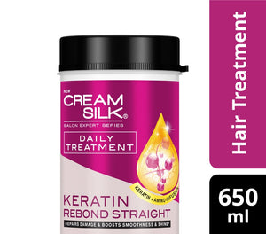 CREAMSILK Daily Treatment Keratin Rebond Straight 650 mL