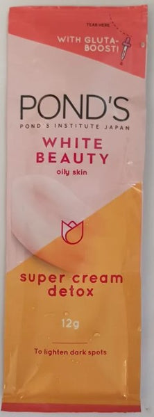 Pond's White Beauty Day Cream Detox For Oily Skin (Sachet)