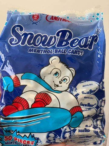 Snow Bear Menthol Candy