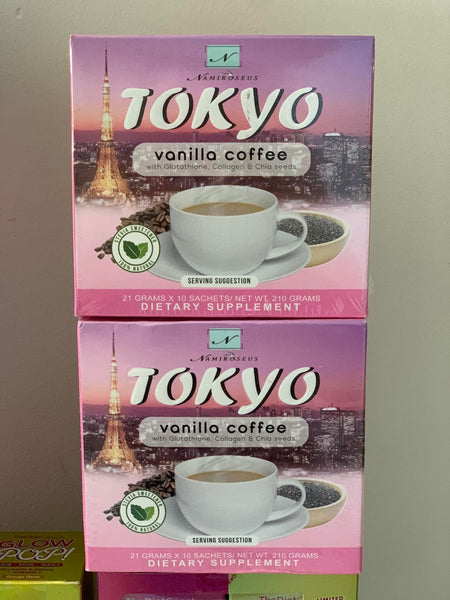 Namiroseus Tokyo VANILLA Slimming Coffee ( New Packaging )