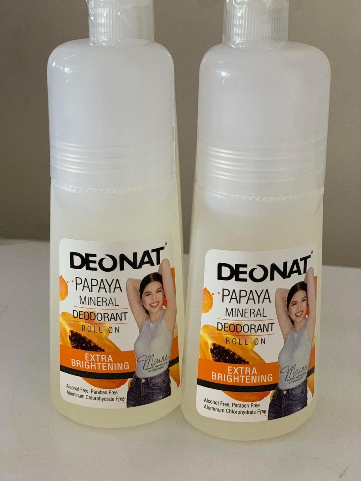 Deonat Papaya Mineral Deodorant Roll-On