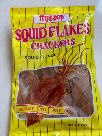 Squid Flakes Fry & Pop Crackers