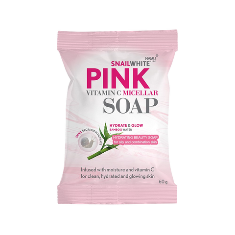 Snail White PINK VITAMIN C MICELLAR SOAP