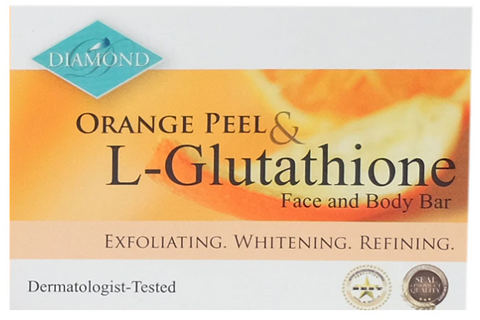 DIAMOND Orange Peel & L-Glutathione Face & Body Bar