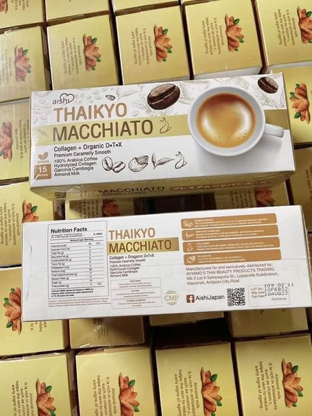 Aishi Japan Thaikyo Premium Collagen Booster Drink Macchiato