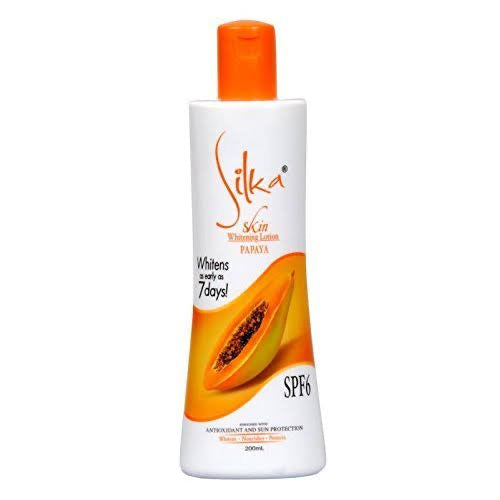 Silka Papaya Whitening Lotion SPF6 100ml