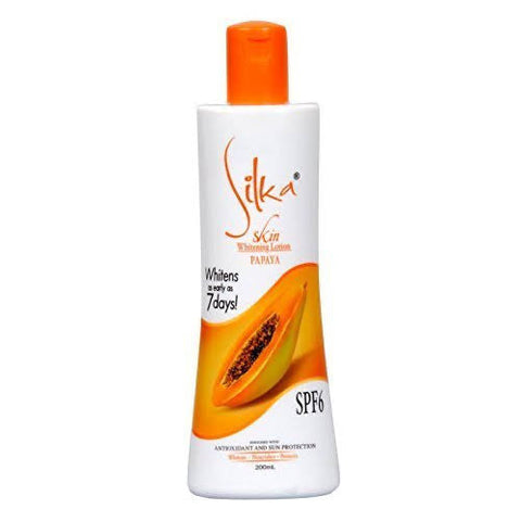 Silka Papaya Whitening Lotion SPF6