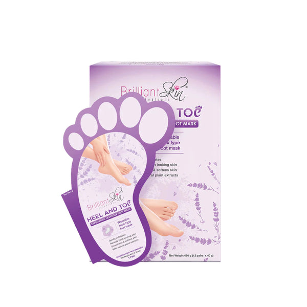 Brilliant Skin Heal and Toe Exfoliating Mask Lavender