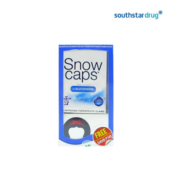 Snow Caps Glutathione with Free Soap