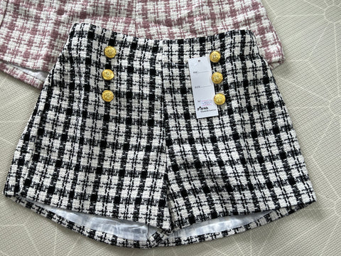 BINKY 🌸 Premium Quality Korean Tweed Shorts