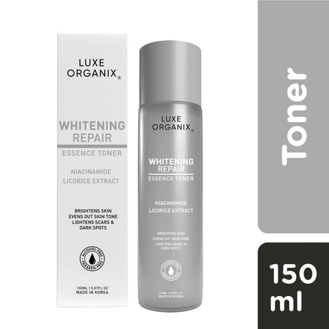 Luxe Organix WHITENING REPAIR ESSENCE TONER - NIACINAMIDE LICORICE EXTRACT 150ML