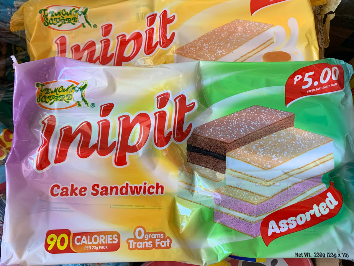 Inipit Cake Sandwich Assorted – Dea's Kitchen and Pinoy Delicacies