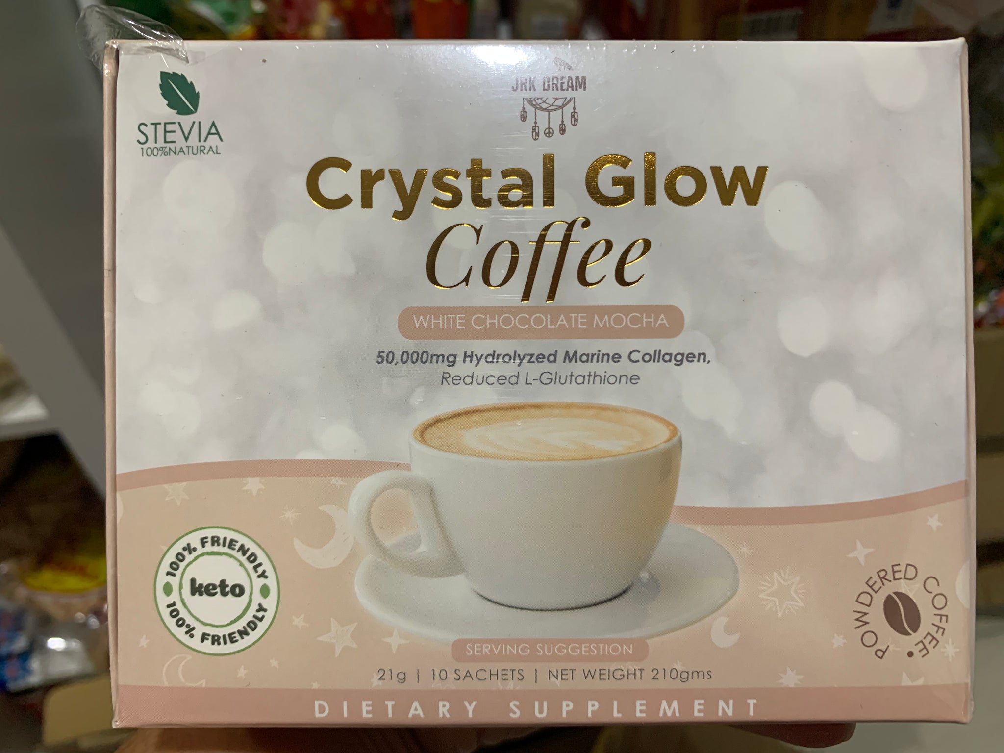 Crystal Glow Coffee White Chocolate Mocha