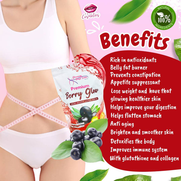 Glowming Shape Detox Premium Berry Glow Acai Berry