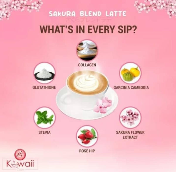 Kawaii Sakura Blend Latte