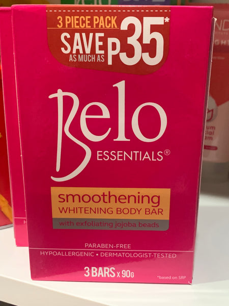 Belo Smoothening Whitening Body Bar 3pc pack